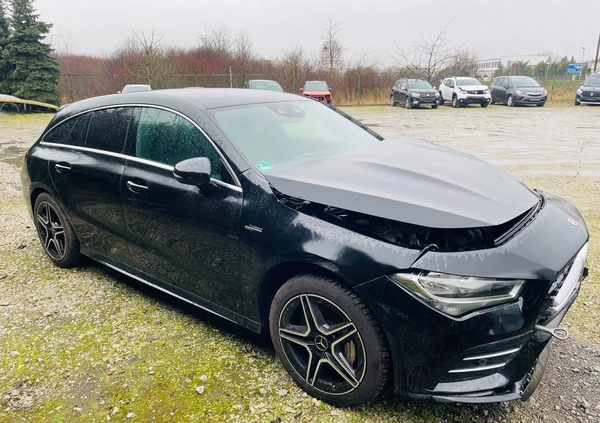 Mercedes-Benz CLA cena 94000 przebieg: 70000, rok produkcji 2019 z Września małe 407